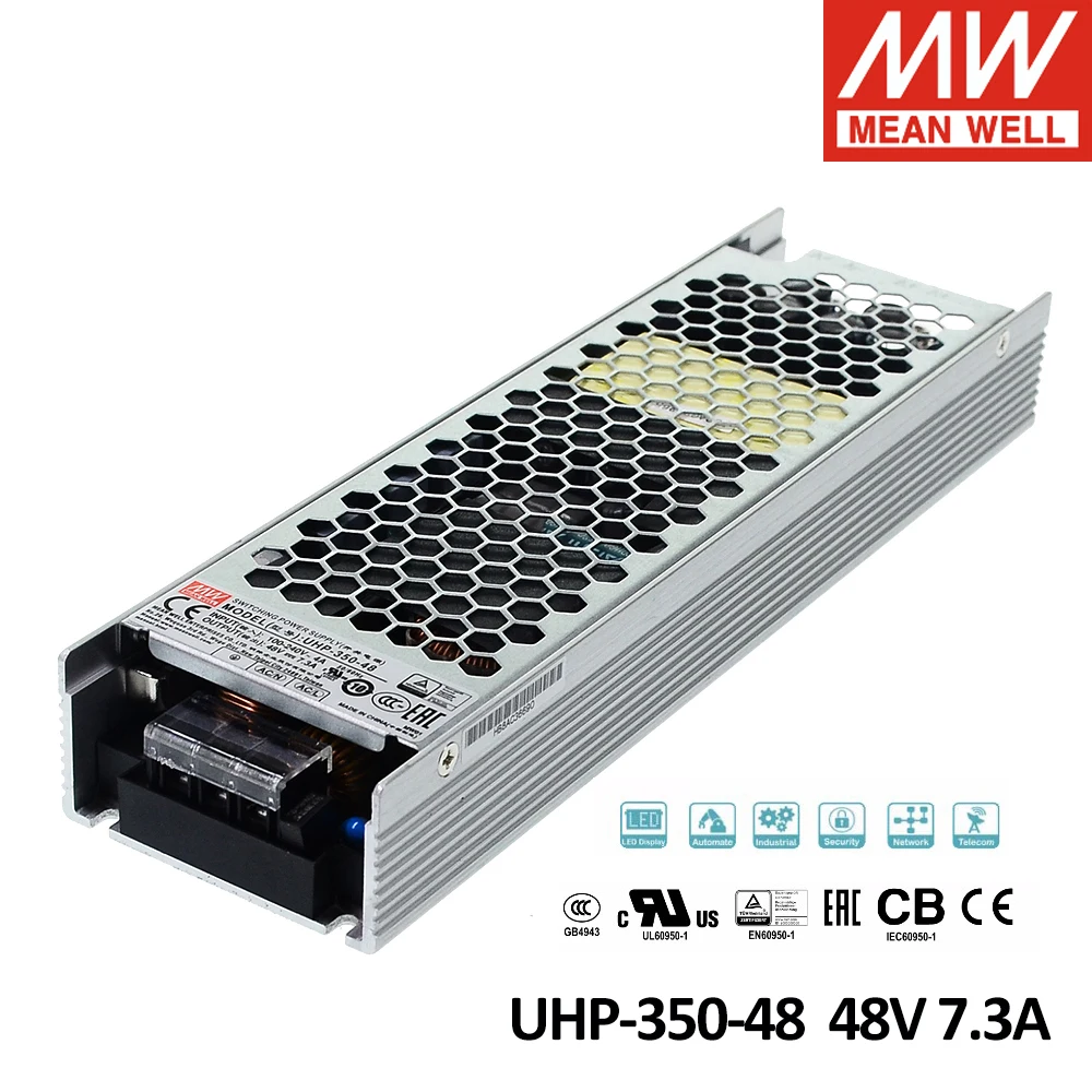 MEAN WELL одиночный выходной импульсный источник питания Uhp 350 48 промышленное
