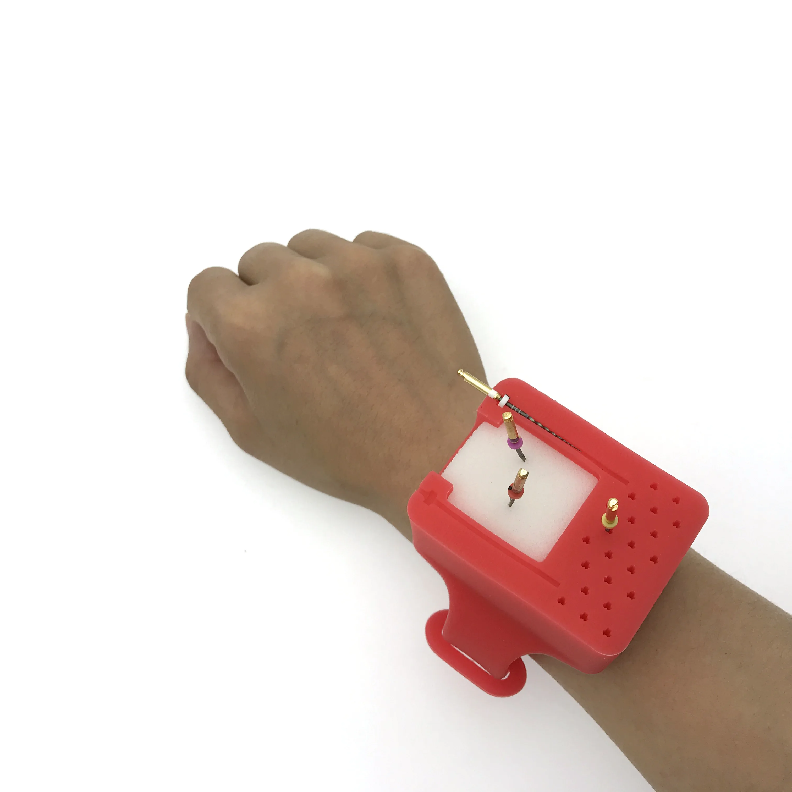 1 шт. эндододонтический измерительный блок|Модель зубов с орто-металлическим