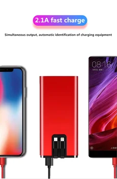 

16000mAh Power Bank Charging Treasure For iPhone 11pro Extended Phone Battery Power Charger For Huawei/Xiaomi External Battery