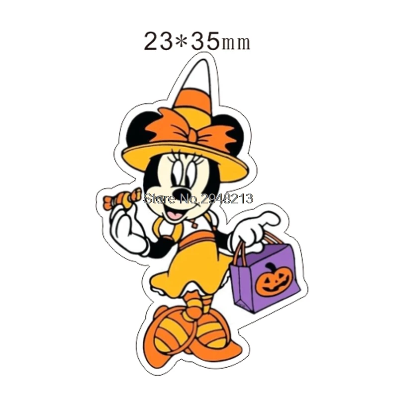 

Cartoon mouse Flatback Resin Planar Cabochon for Halloween DIY Craft 23*35mm RET1602