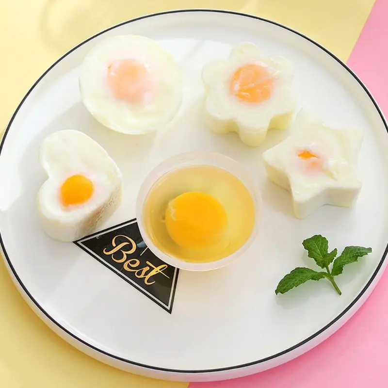 Симпатичное яйцо браконьерный пластиковый яичный котел кухонный яйцеварка инструменты форма для приготовления яиц