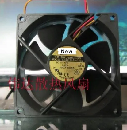 Вентилятор охлаждения 9 см 12V 0.13A AD0912LB-A72GL | Электроника