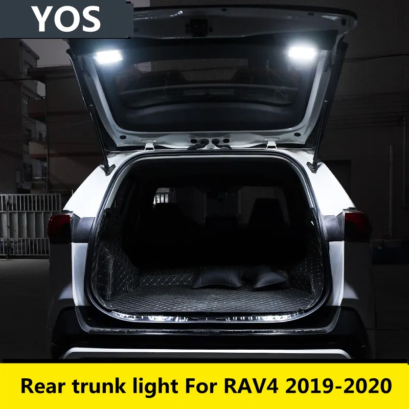

Tailgate camping light For TOYOTA RAV4 2019-2020 reading light in the car LED rear door lighting 10W 6000K
