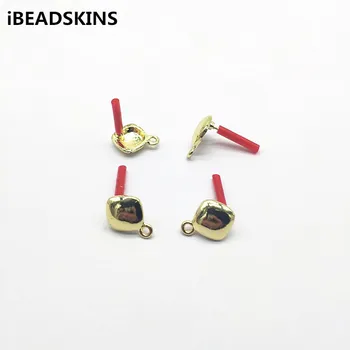 

New arrival! 15X11mm 100pcs Zinc Alloy Oval shape earring Stud for Earrings DIY,Earrings parts,hand Made Jewelry DIY