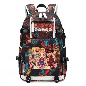 

Anime Toilet-bound Jibaku Shounen Hanako-kun Backpack Cosplay Oxford Bag Schoolbag New Travel Mochila Escolar