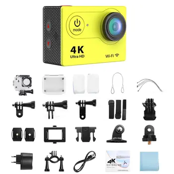 

Ultra HD 1080P 4K Action Camera WiFi 2.0 inches LCD Screen 170 degree Lens Waterproof Sports Camera