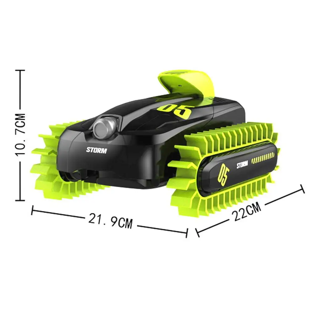 Green RC 6CH амфибия форма транспортного средства 360 градусов вращающийся деформ игрушка - Цвет: Green