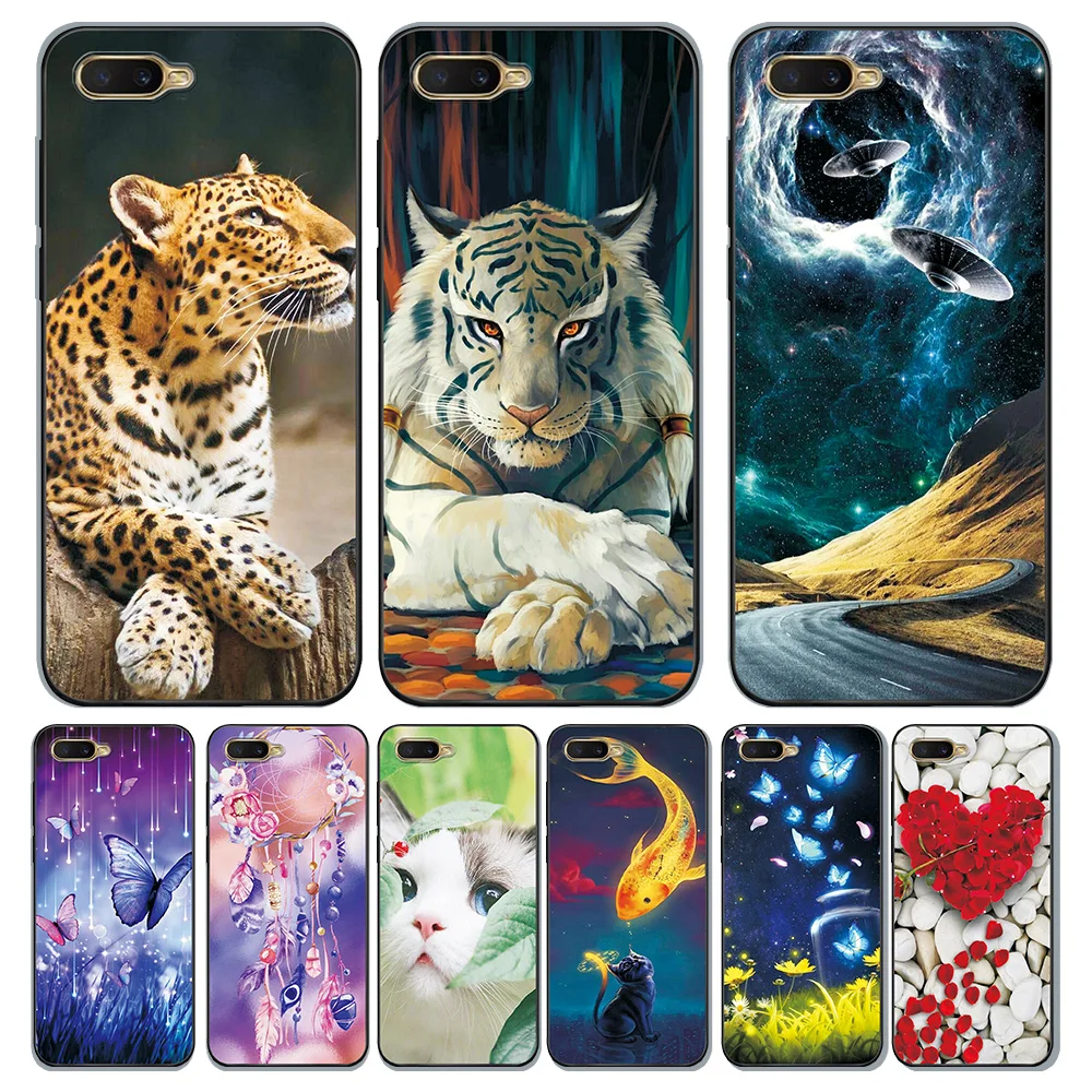Per Oppo K1 Custodia Cover Per Oppo R17 Rx17 Neo Silicone Tpu Custodia Morbida Antiurto Per Oppo Ax7 Pro Phone Fundas Su Oppo R15X