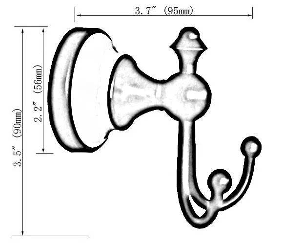 Black Oil Rubbed Bronze Bathroom Accessories Set | Bath Hardware Towel Bar, Soap Dish, Toilet Paper Holder, Robe Hook - mm003