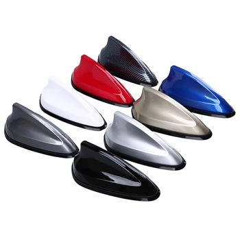 

Universal Auto Antenna FM/AM Signal Shark Fin Aerials with Waterproof Base Accessories Streamlined Design ABS