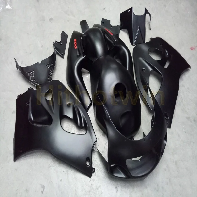 L Пользовательские мотоцикла тюнинг-пакет для Suzuki GSXR600/750 1996 1997 1998 1999 2000 GSX-R600 GSX-R750 ABS Обтекатели+ винты+ красного и черного цвета - Цвет: L