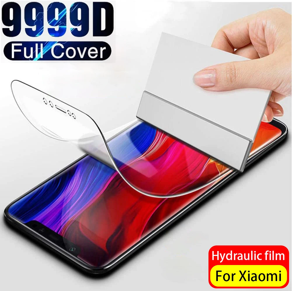 Чехол для защиты экрана Xiaomi Mi Mix 4 11 11i Ultra Note 10 Lite 10T Pro 8 9 9T A3 Гидрогелевая пленка Mi11