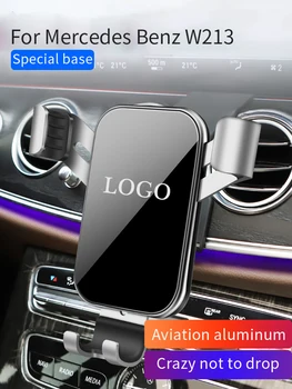 

Car Phone Holder Mounts Stand GPS Phone Gravity Navigation Bracket For Mercedes Benz W213 Class E 2016-2020 Car Styling Interior