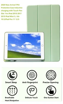 

JONSNOW Protecive Case for 2020 iPad Pro 11 12.9inch TPU Back Fold Stand Auto Sleep/Wake up Smart Cover Case with Stylus Slot
