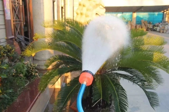 Прямая насадка для распыления запотевания распылительная головка с 1000 отверстиями для сада, подходит для внутреннего диаметра 3 \ " 19 мм шланг