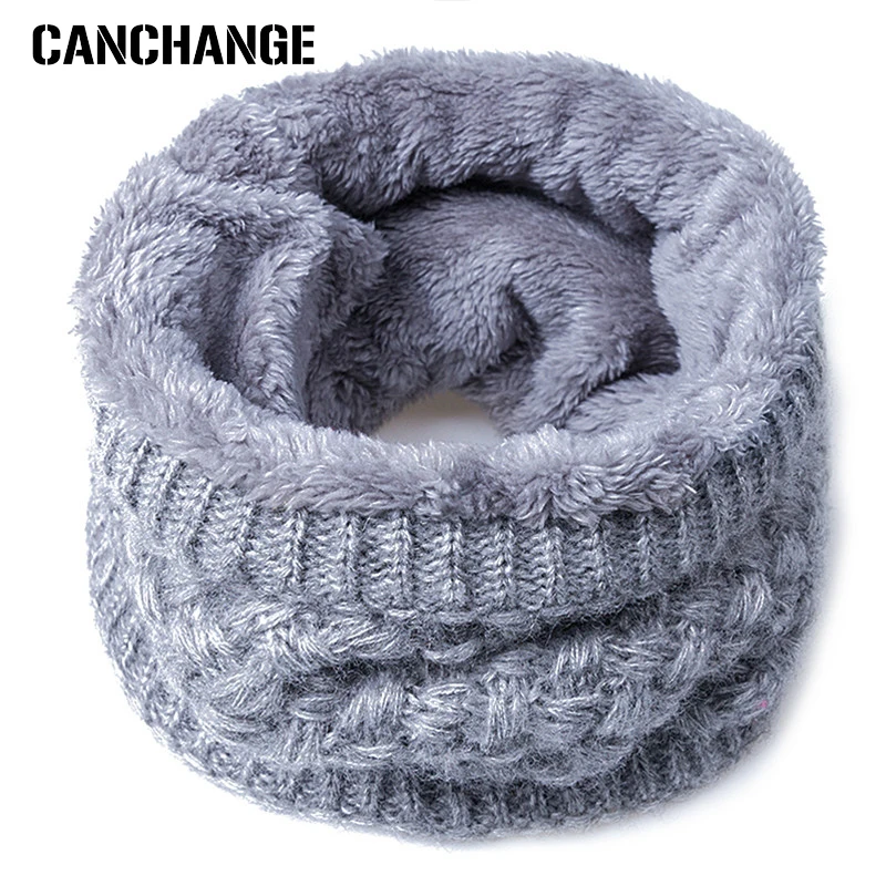 

2018 Fashion Winter Scarf For Women Men Children Baby Scarf Thickened Wool Collar Scarves Boys Girls Neck Scarf Cotton Unisex