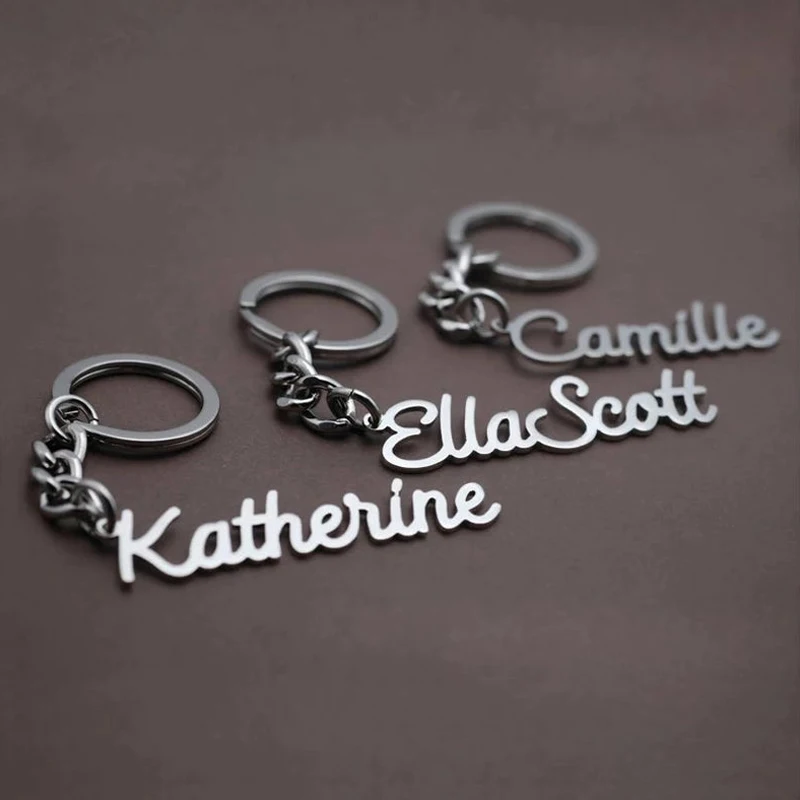 Personalized Custom Name Keychains 