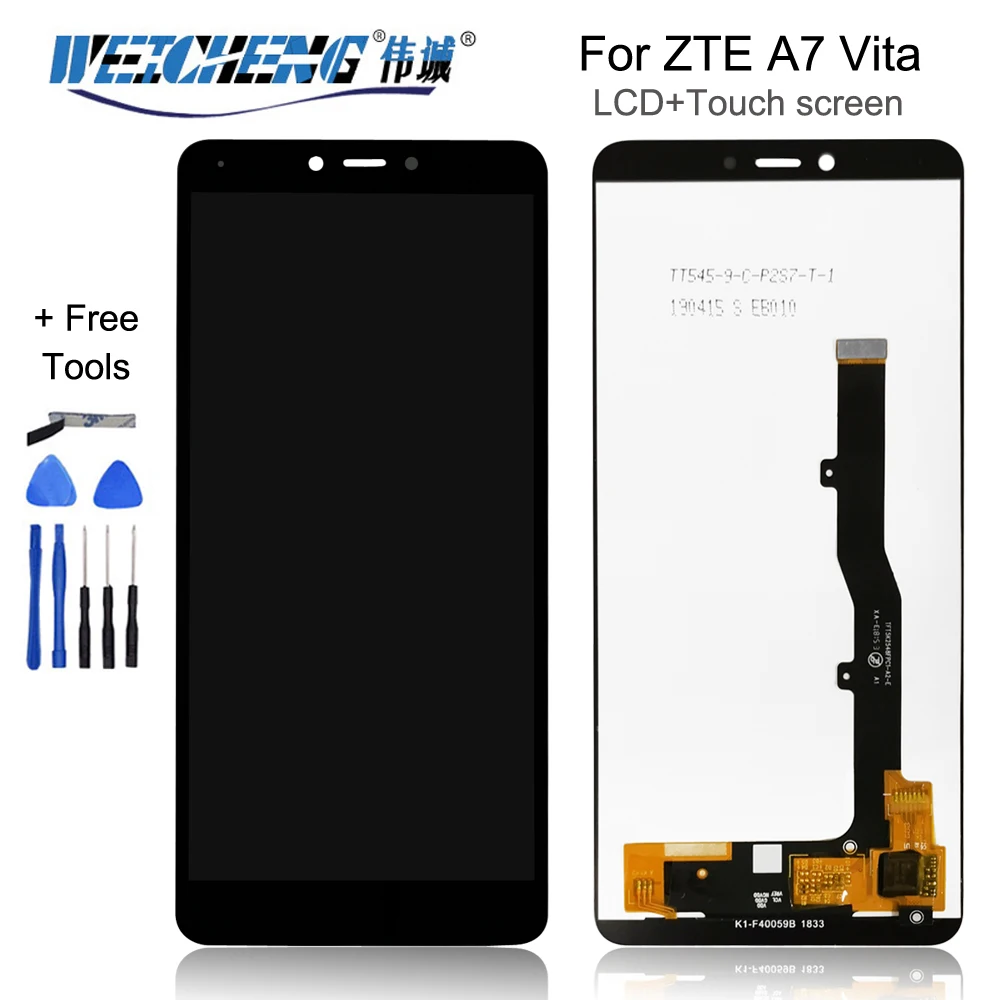 5 45 ''для ZTE Blade A7 Vita ЖК дисплей + фотоэлемент для A4 A0722 фотоаксессуары