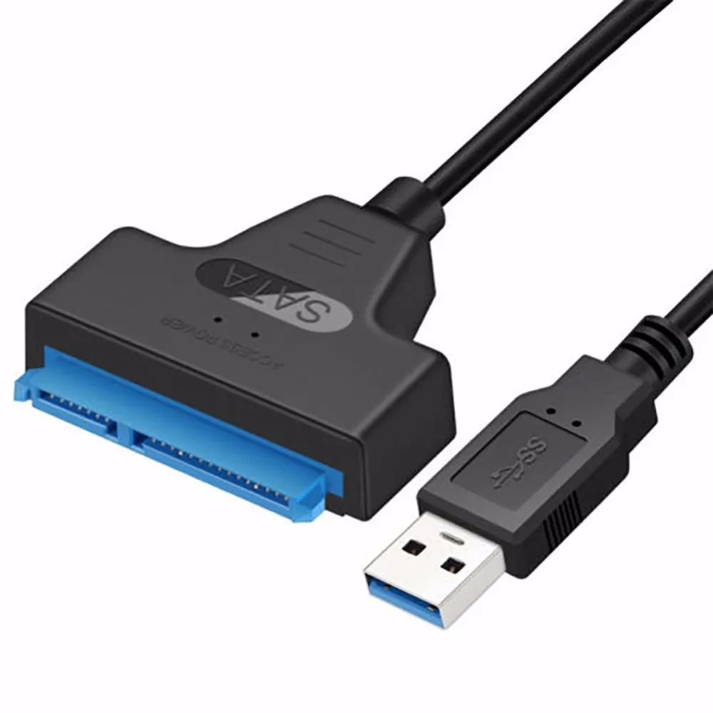 Кабель переходник с USB 3 0 на Sata адаптер 22pin sataIII USB3 для 2 5 &quotsata HDD SSD|Компьютерные