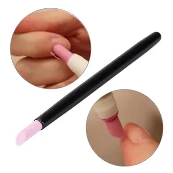 

1Pcs Portable Polishing Manicure Pen Cuticle Care Scrub Remover Stick Manicure Accessories Nail Art Pen Polishing Tool