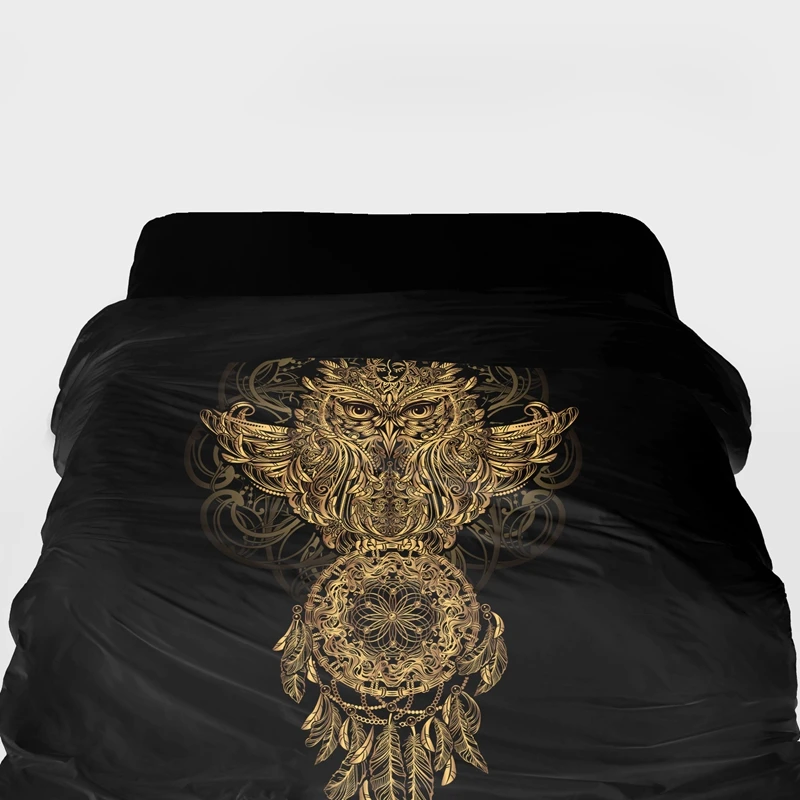 3D пододеяльник King/queen/Пользовательский Размер, одеяло/пододеяльник 220/240, пододеяльник для 90/150/односпальная кровать, постельные принадлежности черный золотой карп - Цвет: 31