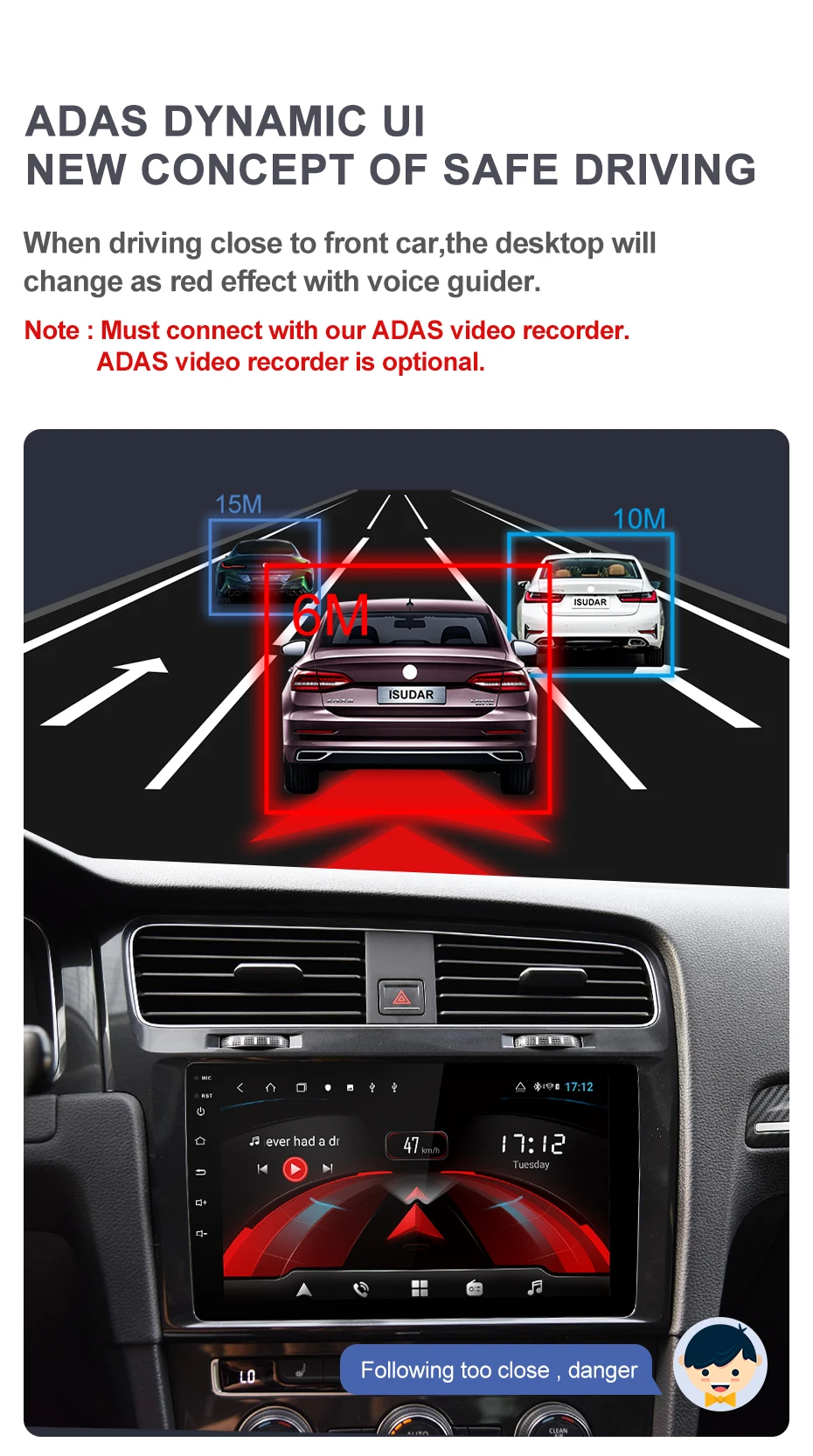 Excellent Isudar H53 4G Android 1 Din Auto Radio For VW/Volkswagen/Golf 7 Car Multimedia 8 Core RAM 4GB ROM 64GB GPS DVR 1080P Camera IPS 4