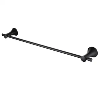 

KOKOSIRI 24'' Towel Bar Modern Bathroom Towel Holder Rustproof Bath Towel Rack Wall Mount, Matte Black, B4001BK
