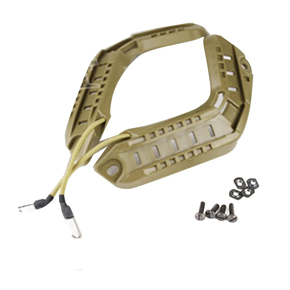 TAN Тактический Быстрый Шлем ARC Mount Rail Военная тактика CS защитное оборудование Пейнтбол Охота Шлем для съемки аксессуары - Цвет: TAN