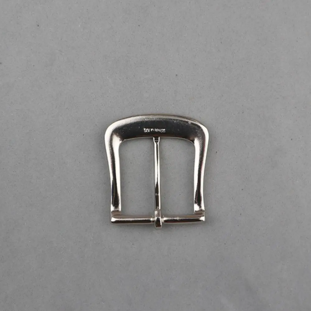 DIY кожевенное ремесло оборудование 90698-B35/38 твердая латунная пряжка застежка никелированный