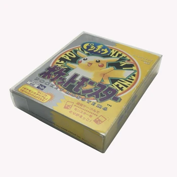

Clear Transparent Game Card Case display Box Protector For G-B/G-B-C Storage Box Case for Gameboy Color for Pokemon JP Edition