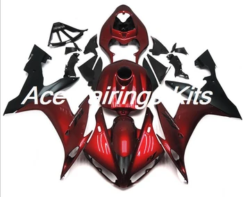 

New Injection ABS Full Fairing Fit For Yamaha R1 2004 2005 2006 04 05 06 YZF R1 Full Fairings Kit with tank cover Dark Red