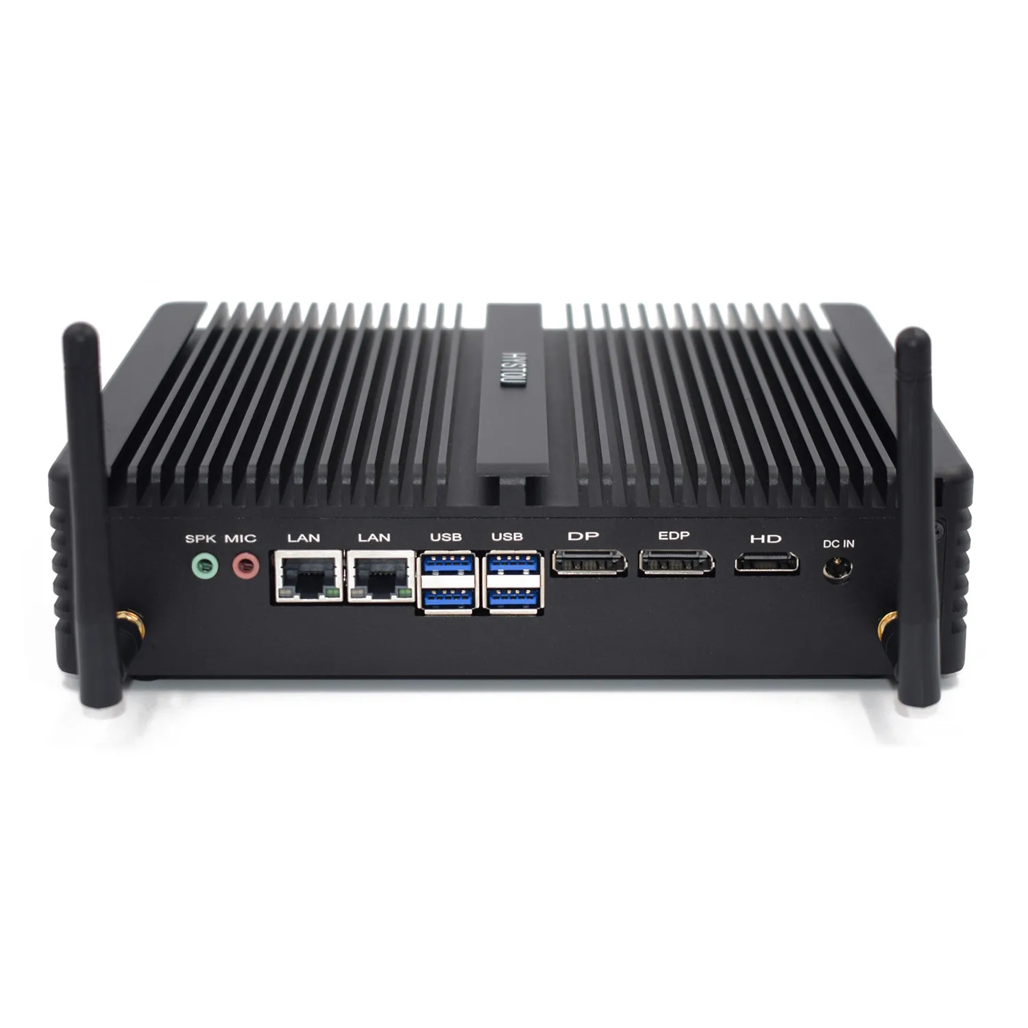Четырехъядерный промышленный компьютер core i7 8550U безвентиляторный ПК сервер i5 8250U linux Настольный RS232/485 COM HDMI 2,0 DP EDP wifi Настольный