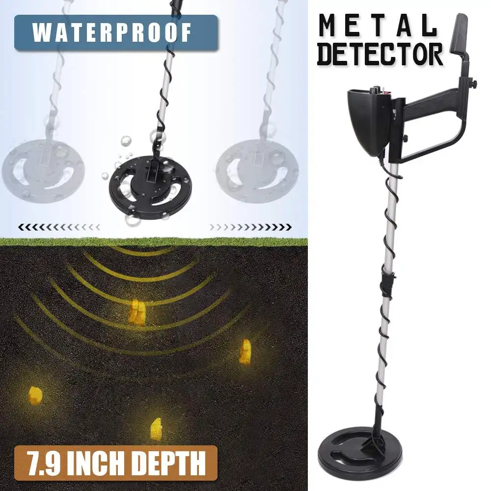 

Professtional Metal Detector MD-4040 Adjustable Gold Detector Treasure-Hunter-Tracker Seeker Metal Circuit Detector