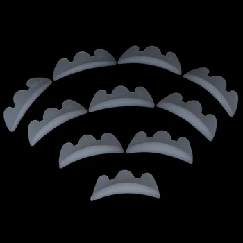 

New 5Pairs Crown Eyelash Silicon Pad Reusable Perming Lash Silicon Patches Permanent Wave Pad Eye Makeup