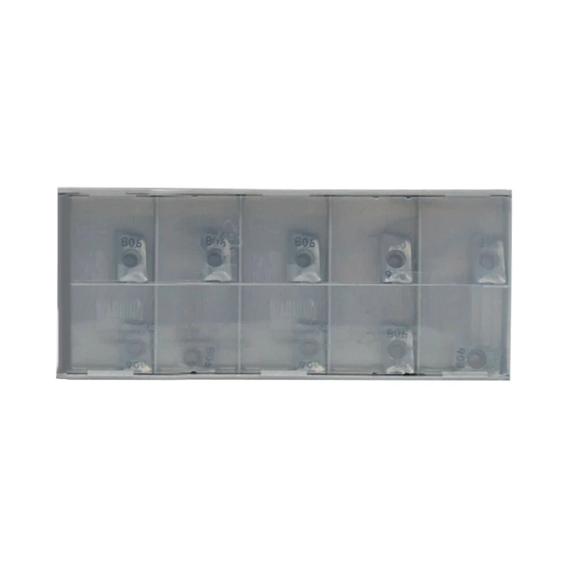 

10pcs/set ISCAR HM90 APKT 1003PDR Grade IC908 Carbide Milling Inserts Tool Kit