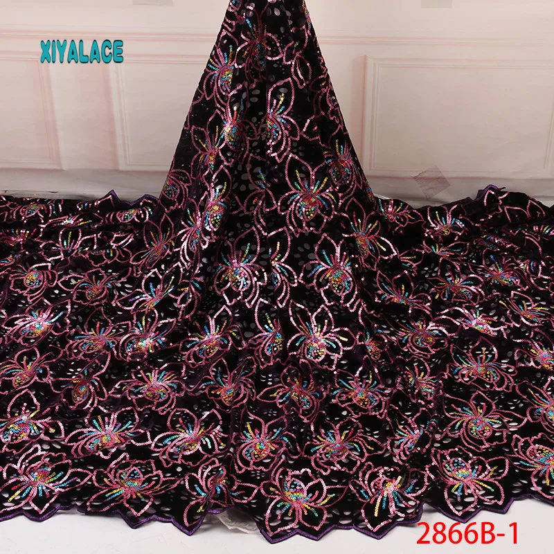 Африканская кружевная ткань швейцарское кружево Высококачественная кружевная ткань в нигерийском стиле кружевная ткань для невесты Французский кружево для платья YA2866B-3