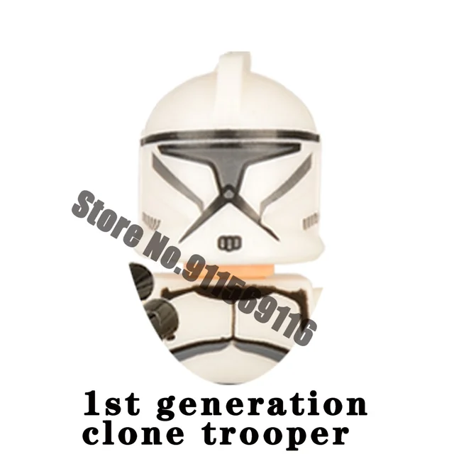 501st Clone Trooper Building Blocks Republic Commando Force 99 Hunter Crosshair Wrecker Echo Cody Rex Star Brick Figure Wars Toy D-X201