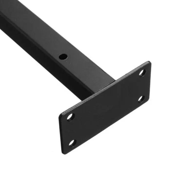 2x L New Shape Shelft Heavy Duty Industrial Iron Floating Brackets Scaffold Board Wall Mount Support Table 20cm/25cm/30cm