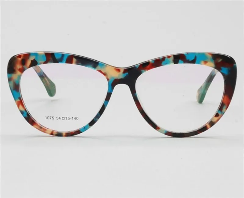 MONGOTEN Cat Eye Design Unisex Retro Fashion Acetate Full Rim Frame Progressive Multi-focal Lens See Near Far Reading Eyeglasses