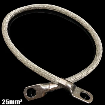 

4AWG Ground wire soft copper wire 25 square copper core braided cable high and low voltage ground soft copper stranded wire