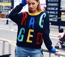 2019 Hot Sale Poncho 2019europe And The Explosion Models Autumn Winter New Color Sweater Loose Round Neck Cool Long-sleeved 2019 Hot Sale Poncho 2019europe And The Explosion Models Autumn Winter New Color Sweater Loose Round Neck Cool Long-sleeved