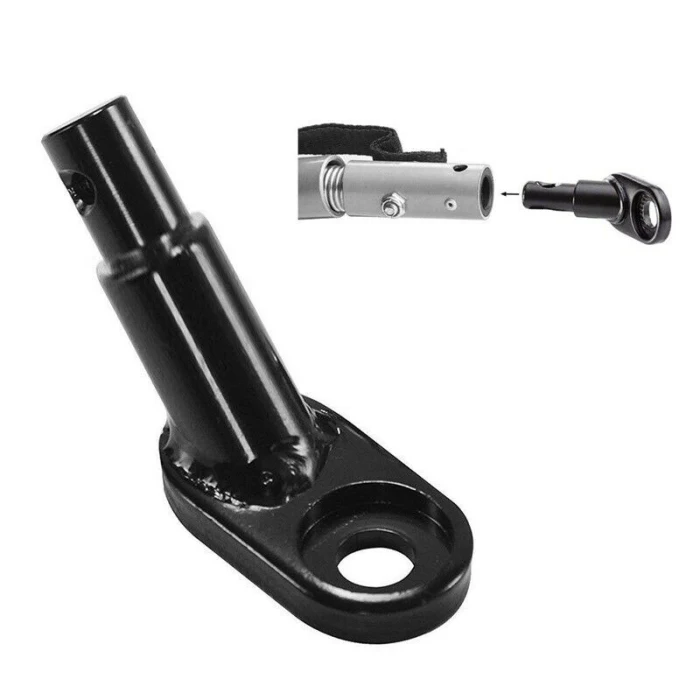 Bike Bicycle Trailer Hitch Coupler Attachment Angled Elbow Portable Mount Adapter ENA88