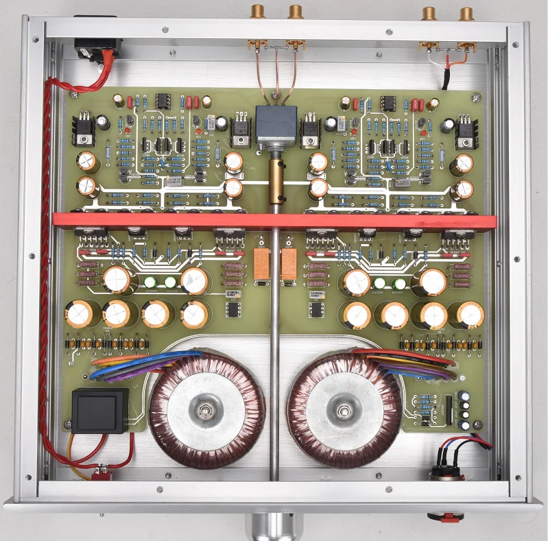 Gilmore Dynahi Final Edition E500 Headphone Amp Twin Field Effect Tube Qualità Del Suono Altamente Trasparente Ed Estremamente Pura