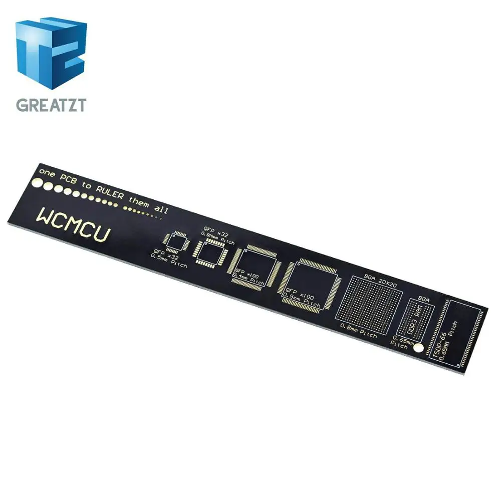 Линейка GREATZT PCB для электронных инженеров Geeks создателей Arduino вентиляторов