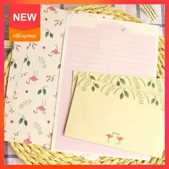 

Envelope Finely Flower Animal Letter Pad Set Letter Paper+Envelopes Sets Paper Kids Writing Stationery Korean SGJ5617 Gift C0I1
