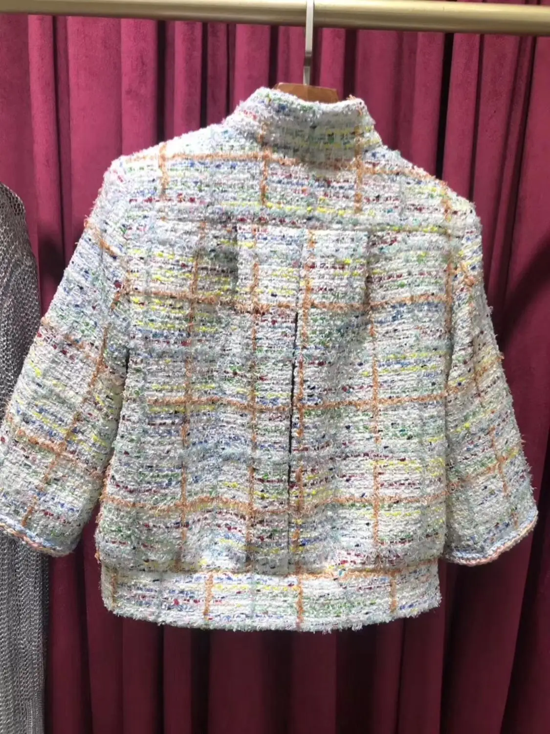 Весенняя мода винтажное Женское пальто Подиум Дамская куртка