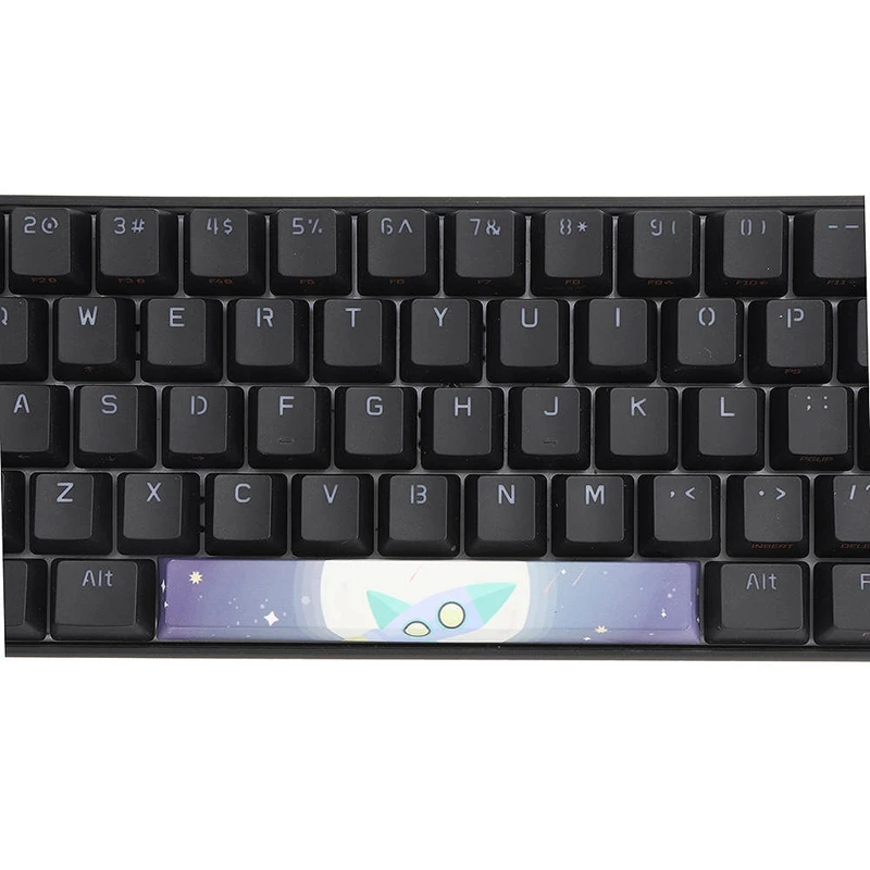 PBT Space Keycaps механическая клавиатура DIY Keycap(6.25U Space Keycap)-Rocket Star