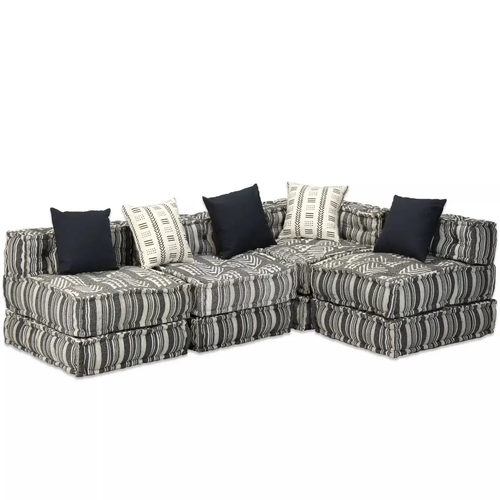 

Creative Modern Sofa & Sofa Bed Sectional Sofa Adjust To Many Shapes Stripe Furniture Fabric Sofa Beds Couches for Living Room