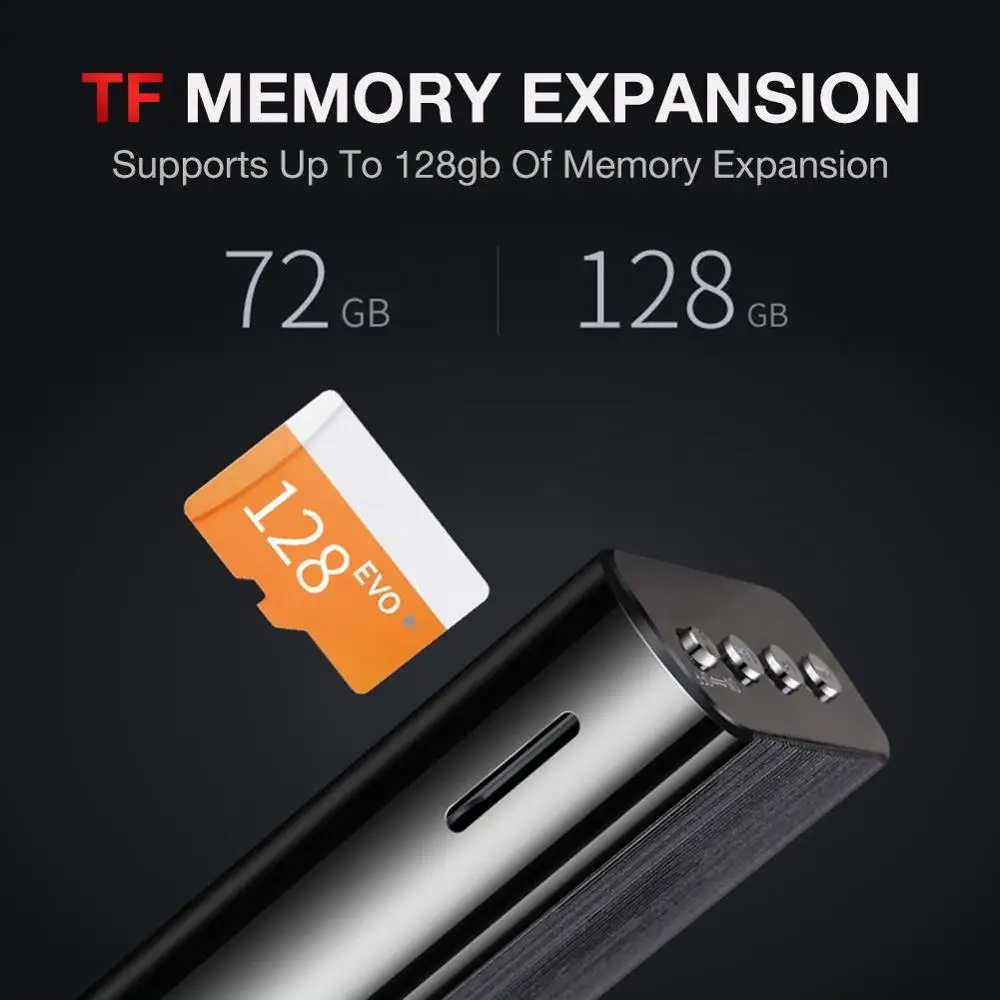 QZT Secret Мини Диктофон MP3 плеер цифровой Аудио профессиональный флеш накопитель