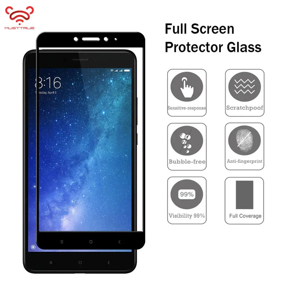 

MUSTTRUE 5 Pcs Tempered Glass for Xiaomi Redmi Note 7 Note 5 Pro Tempered Protector Glass for Xiaomi Mi 9 8 Explorer